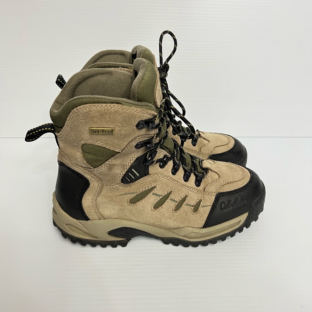 Cabela’s Boots (Dry Plus Thinsulate ultra Insulation hiking) size 9D Tan